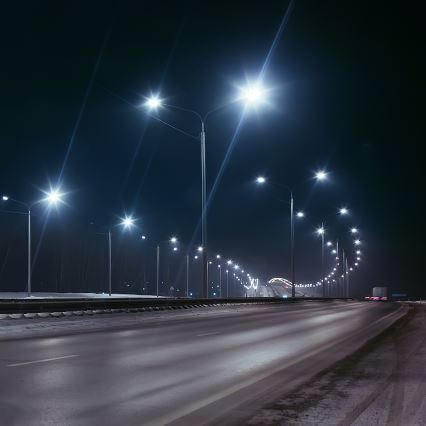 Farola solar LED regulable con sensor de movimiento y crepúsculo KERS LED/300W/3,2V 6500K 8000 mAh IP65 gris + control remoto