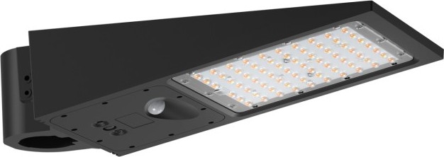 Farola solar LED regulable con sensor STREET LED/30W/9,6V 3000/4000K 6000 mAh IP65 + mando a distancia