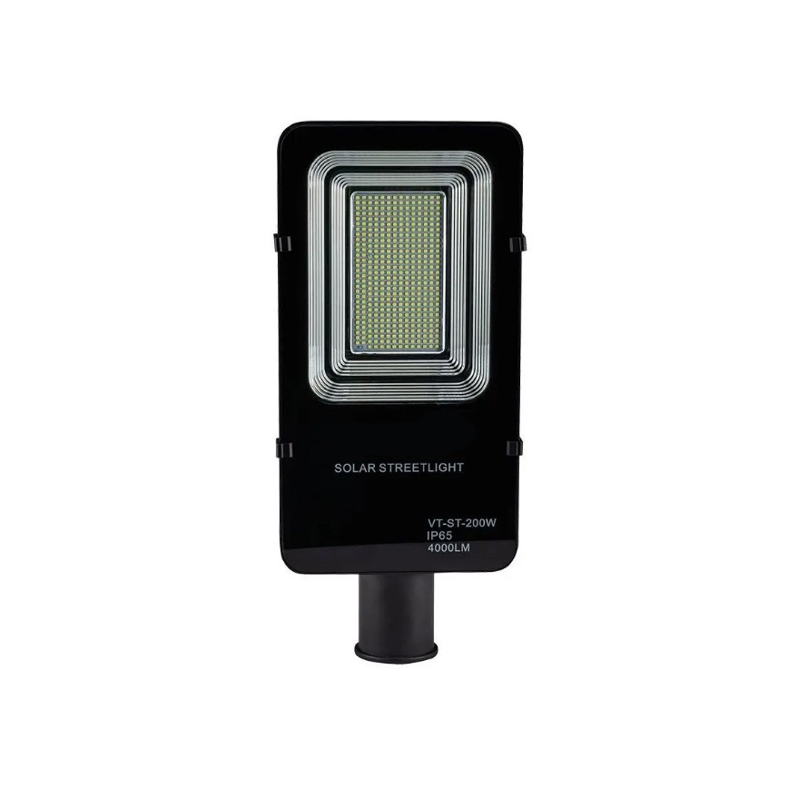Farola solar LED regulable LED/50W/6,4V 4000K IP65 50000 mAh + mando a distancia