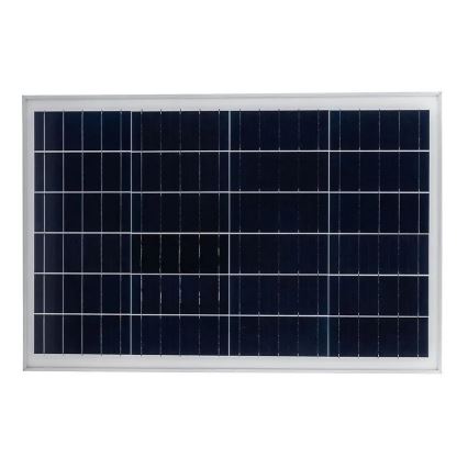 Farola solar LED regulable LED/50W/6,4V 4000K IP65 50000 mAh + mando a distancia
