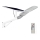 Farola solar LED regulable SAMSUNG CHIP LED/50W/6,4V 4000K IP65 30000 mAh + mando a distancia