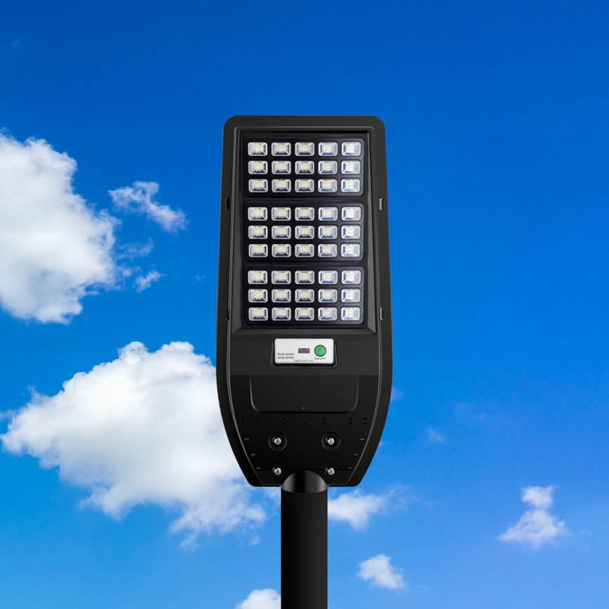 Farola solar LED VIA 100W/10000 mAh 3,2V 6000K IP54 + control remoto
