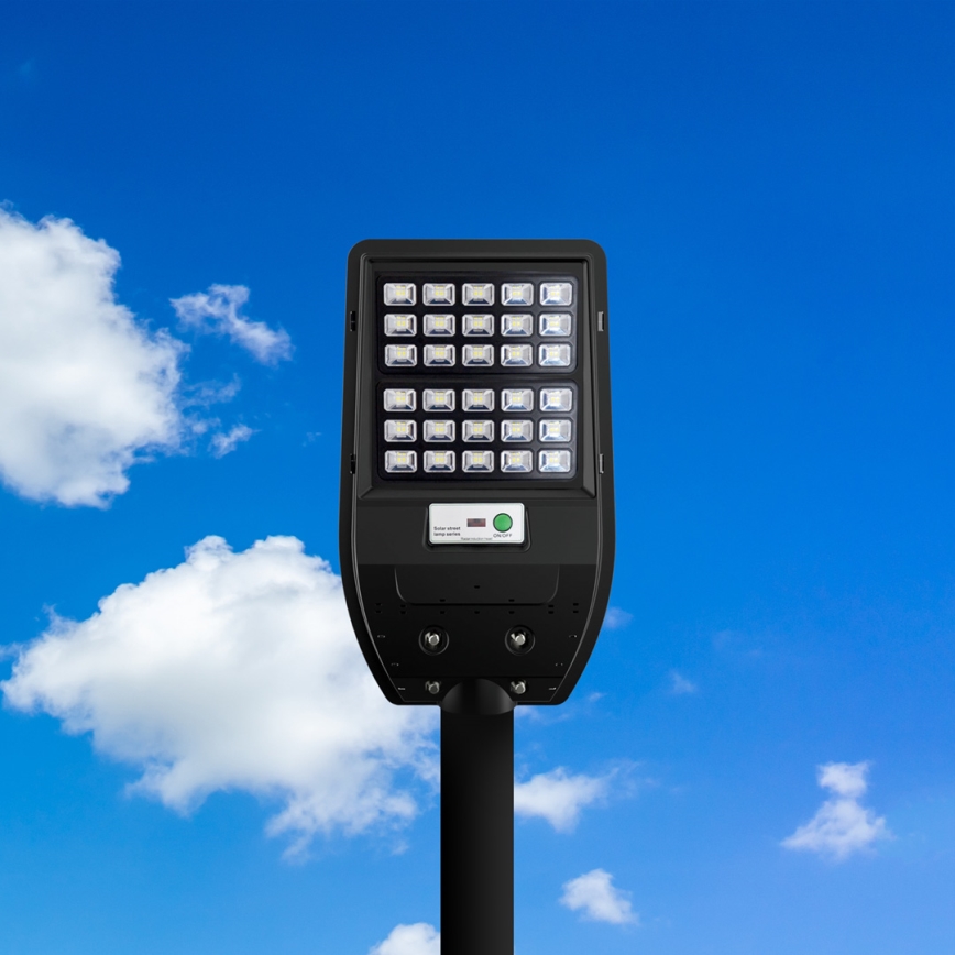 Farola solar LED VIA 50W/5000 mAh 3,2V 6000K IP65 + mando a distancia
