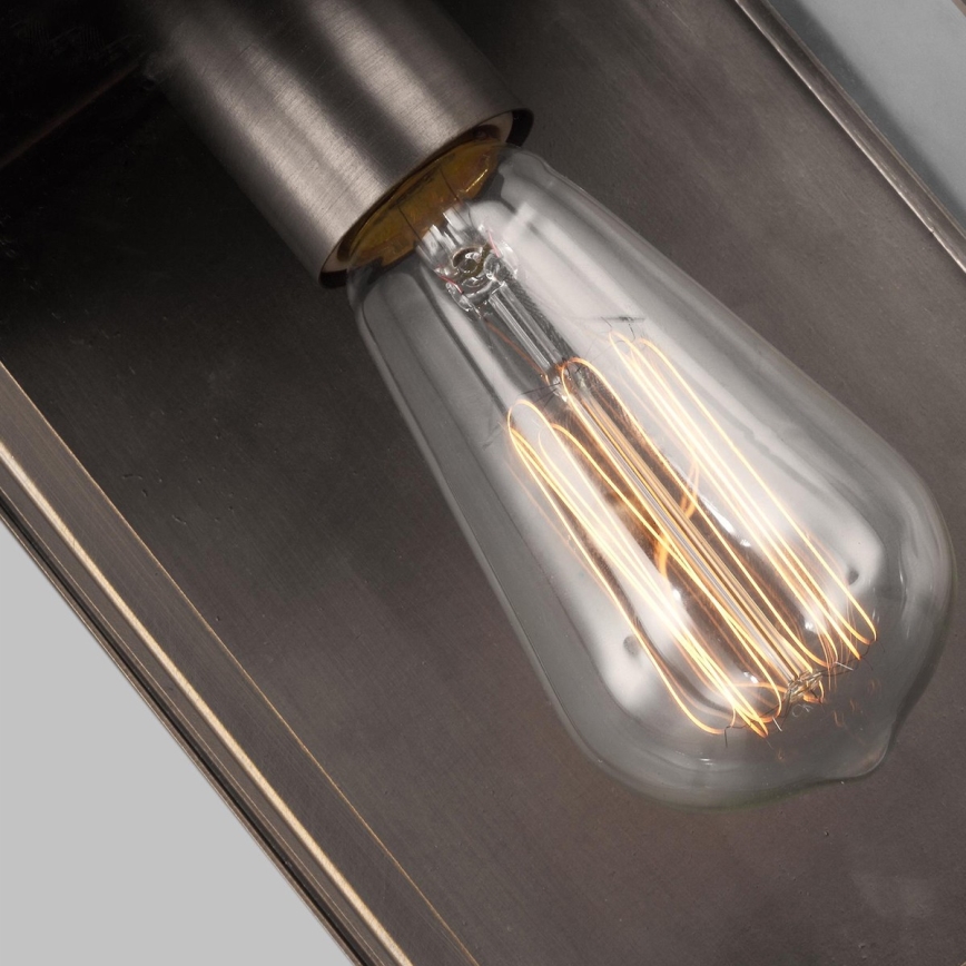 Feiss - Aplique de exterior GLENVIEW 1xE27/60W/230V IP44 antracita