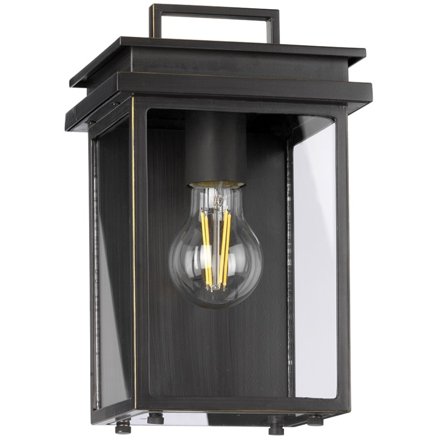 Feiss - Aplique de exterior GLENVIEW 1xE27/60W/230V IP44 antracita