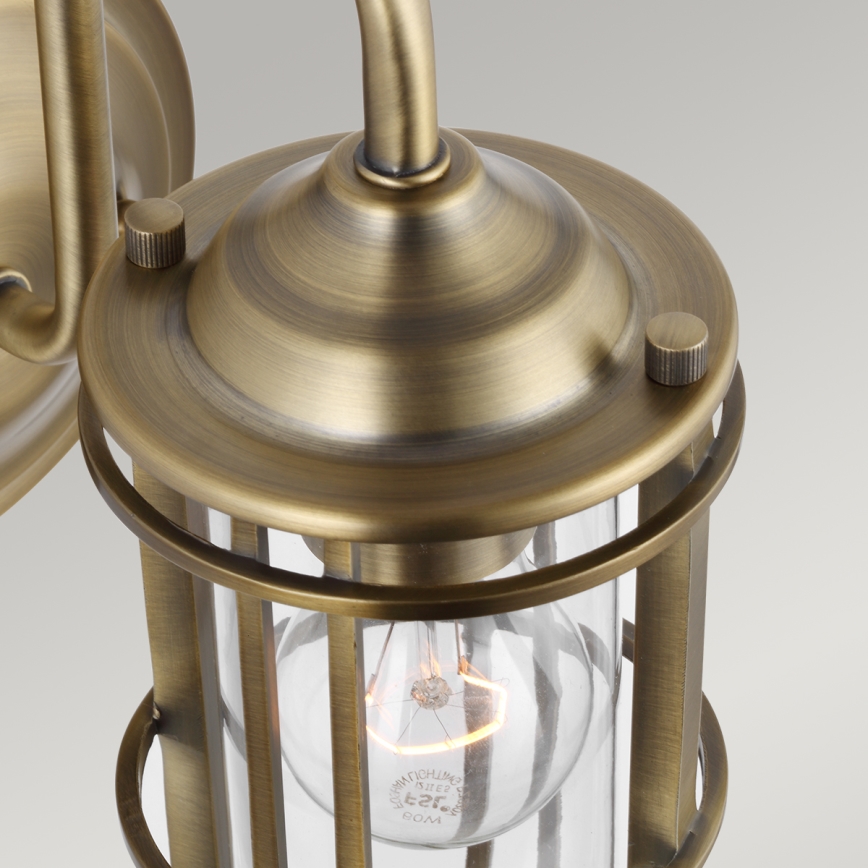 Feiss - Aplique de exterior URBAN 1xE27/60W/230V IP44 bronce