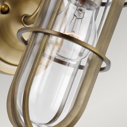 Feiss - Aplique de exterior URBAN 1xE27/60W/230V IP44 bronce
