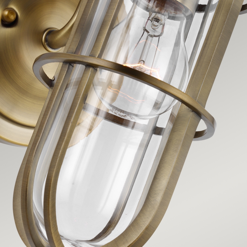 Feiss - Aplique de exterior URBAN 1xE27/60W/230V IP44 bronce