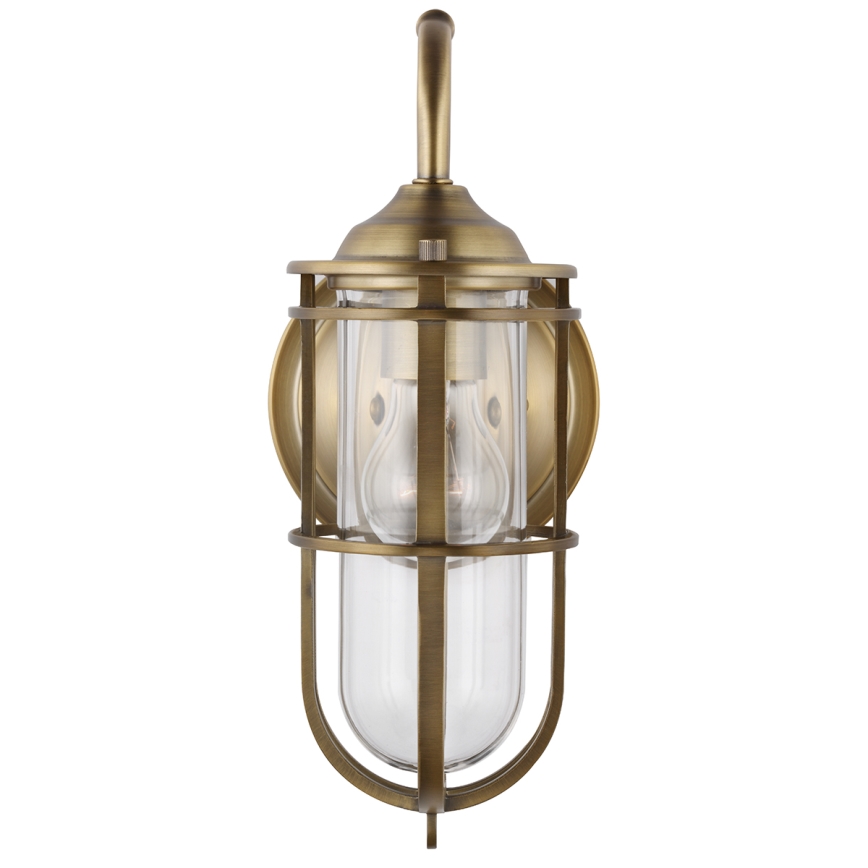 Feiss - Aplique de exterior URBAN 1xE27/60W/230V IP44 bronce