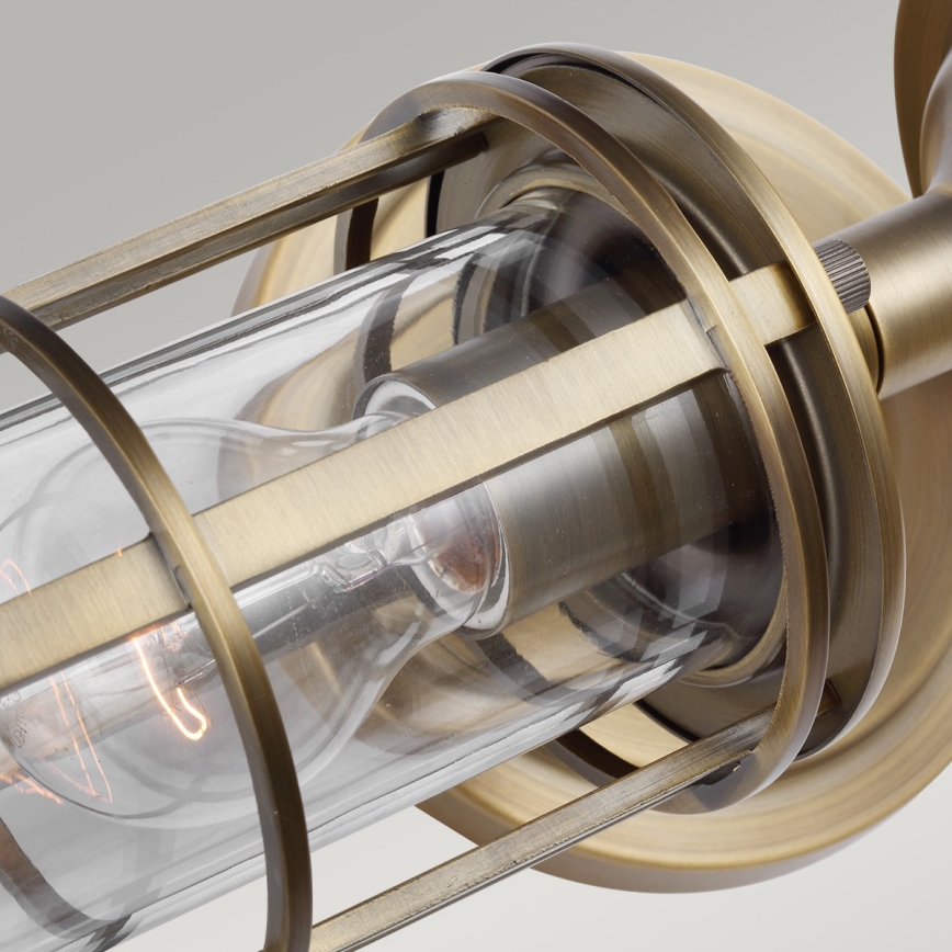 Feiss - Aplique de exterior URBAN 2xE27/60W/230V IP44 bronce
