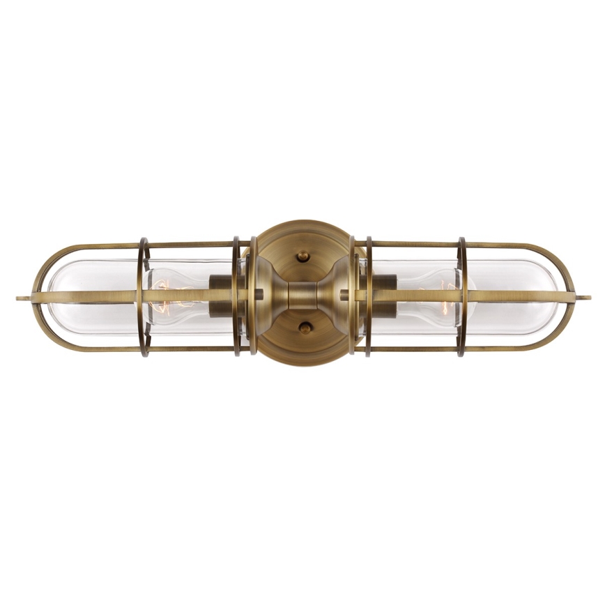 Feiss - Aplique de exterior URBAN 2xE27/60W/230V IP44 bronce