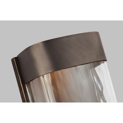 Feiss - Aplique LED para exteriores BENNIE LED/14W/230V IP44 bronce