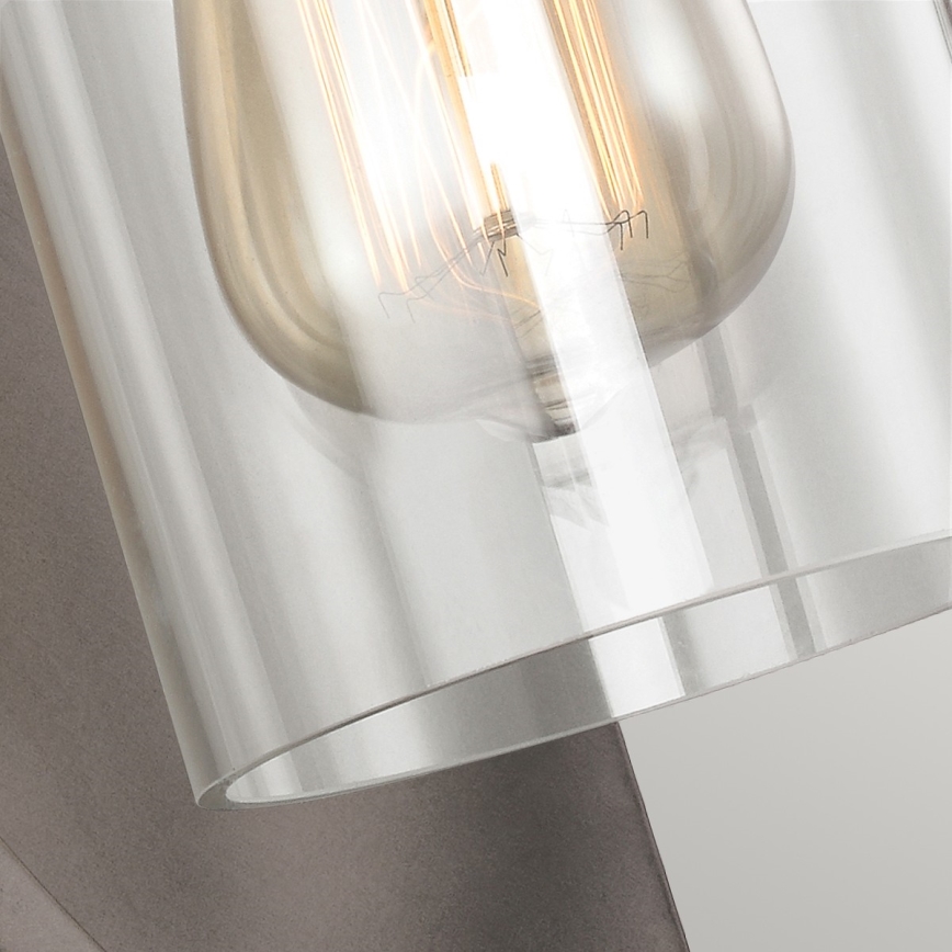 Feiss - Aplique MARLENA 1xE27/60W/230V antracita