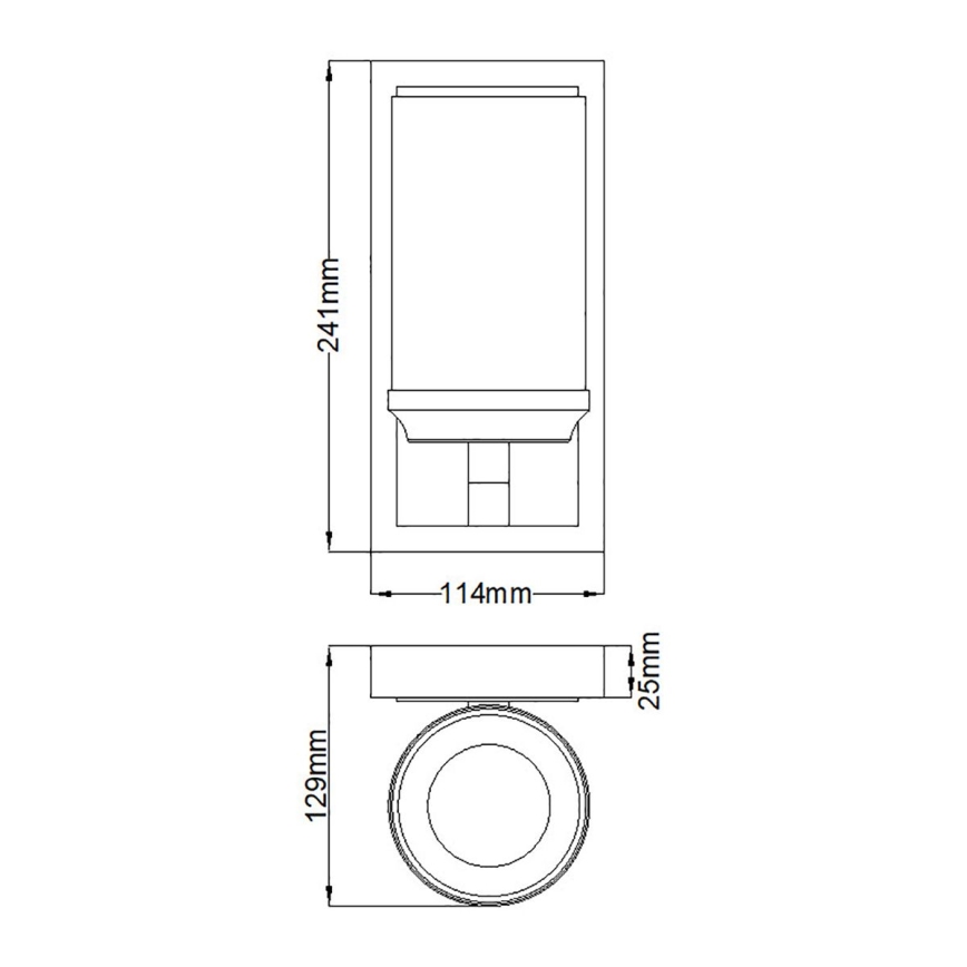 Feiss - Aplique LED de baño AMALIA 1xG9/3,5W/230V IP44 cromo brillante