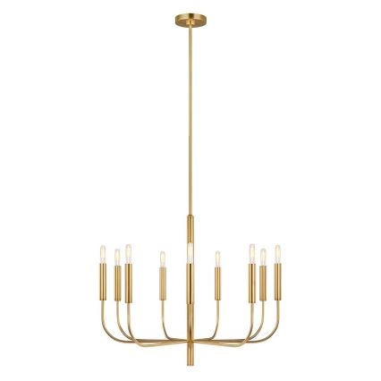 Feiss - Lámpara colgante BRIANNA 9xE14/60W/230V