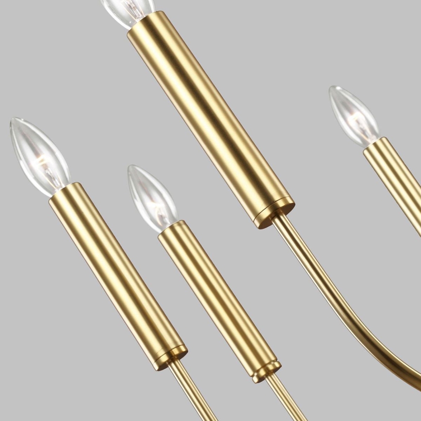 Feiss - Lámpara colgante BRIANNA 9xE14/60W/230V
