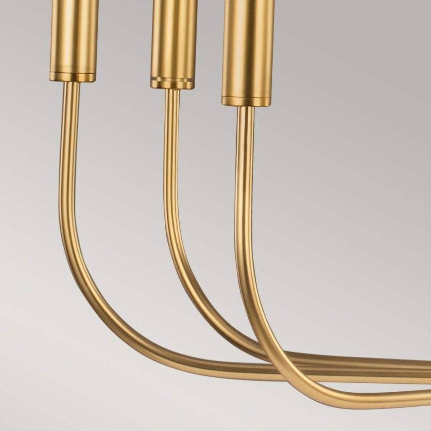 Feiss - Lámpara colgante BRIANNA 9xE14/60W/230V