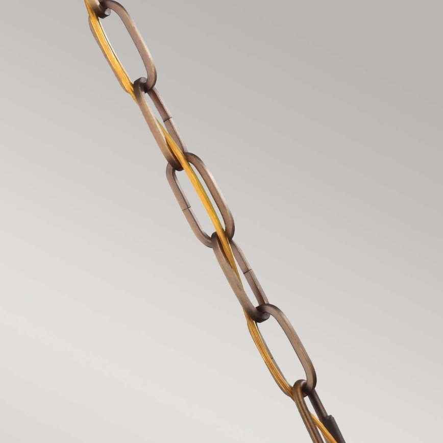 Feiss - Lámpara colgante con cadena CADENCE 1xE27/75W/230V