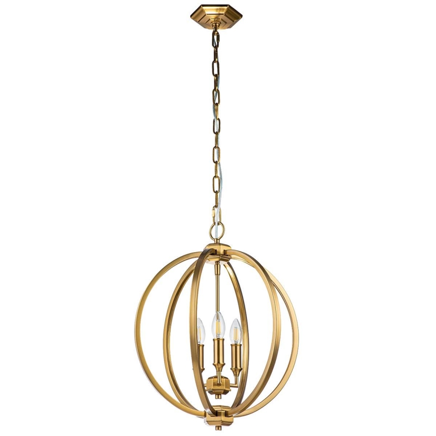 Feiss - Lámpara colgante con cadena CORINNE 3xE14/60W/230V
