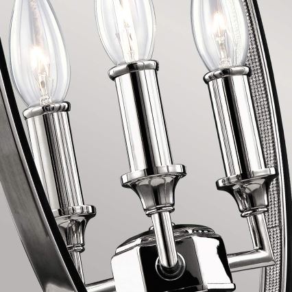 Feiss - Lámpara colgante con cadena CORINNE 3xE14/60W/230V