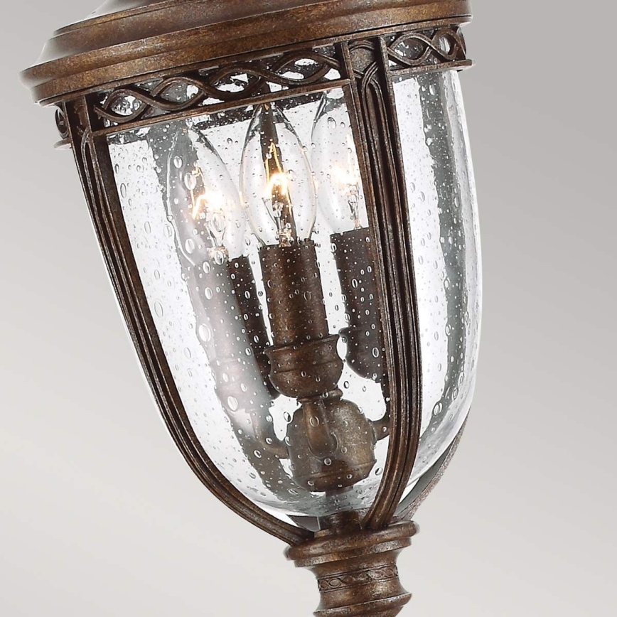 Feiss - Lámpara de exterior ENGLISH BRIDLE 3xE14/60W/230V IP44