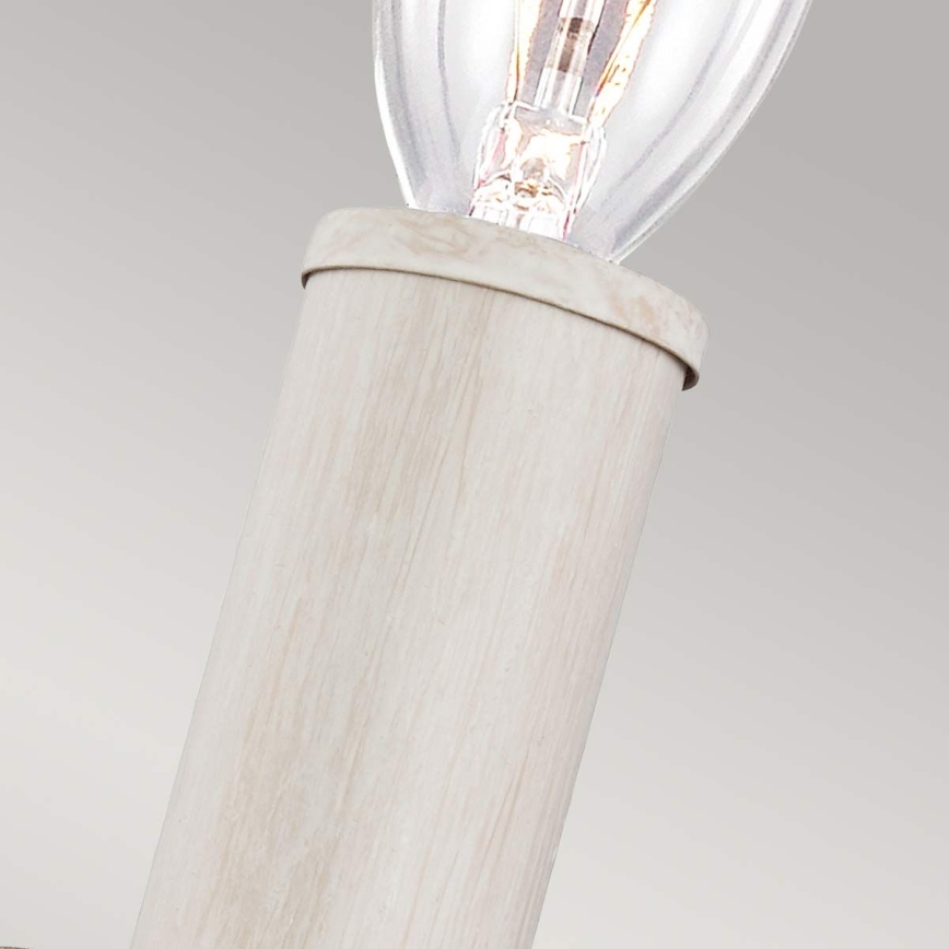 Feiss - Aplique de pared HARTSVILLE 1xE14/40W/230V beige/marrón