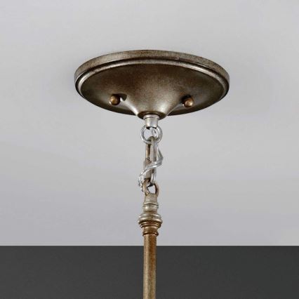 Feiss - Lámpara colgante LUCIA 1xE27/60W/230V
