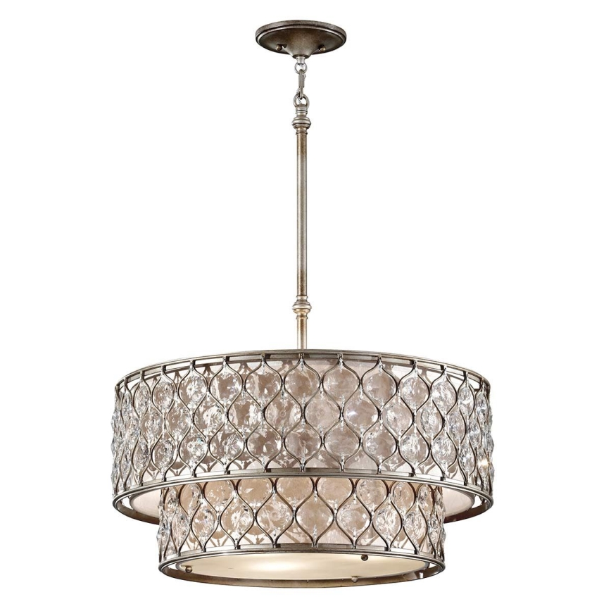 Feiss - Lámpara colgante LUCIA 6xE27/60W/230V