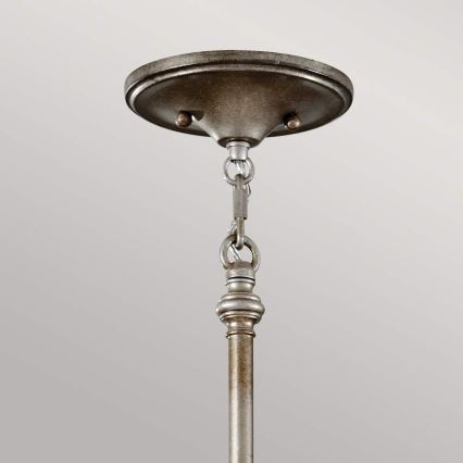 Feiss - Lámpara colgante LUCIA 6xE27/60W/230V