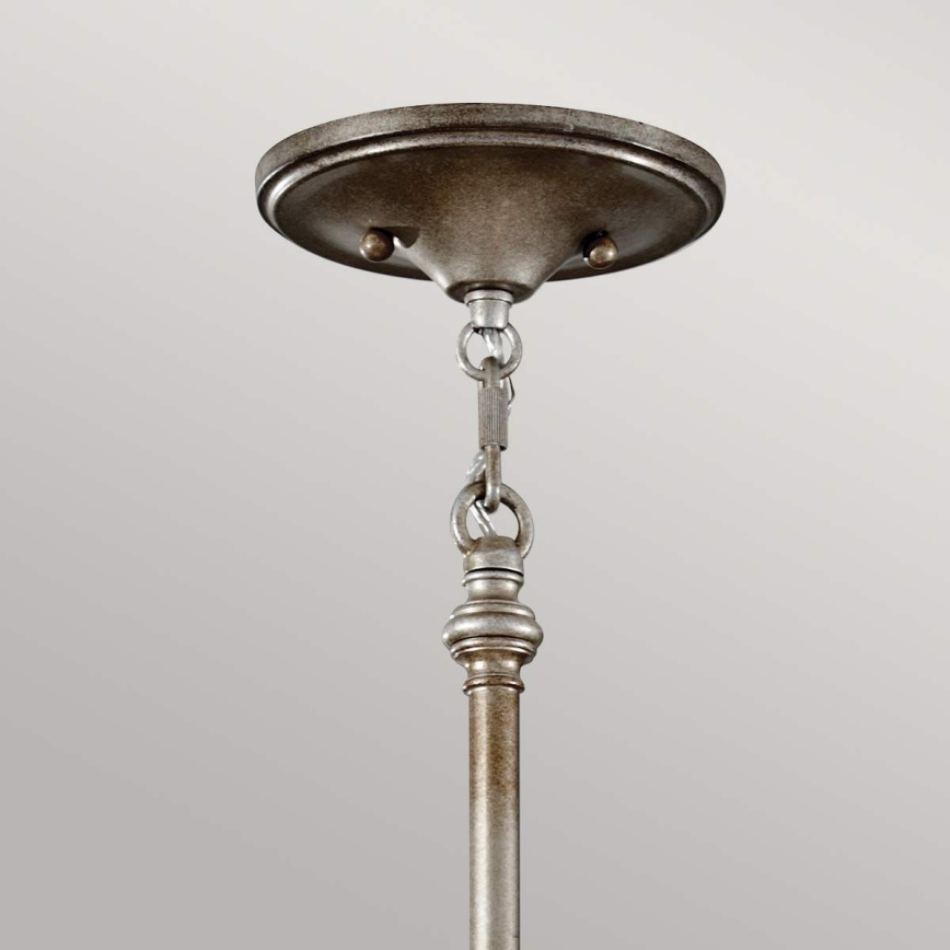 Feiss - Lámpara colgante LUCIA 6xE27/60W/230V