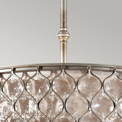 Feiss - Lámpara colgante LUCIA 6xE27/60W/230V