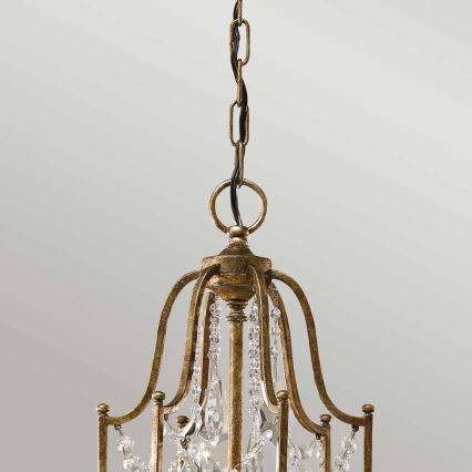 Feiss - Lámpara colgante con cadena VALENTINA 6xE14/60W/230V