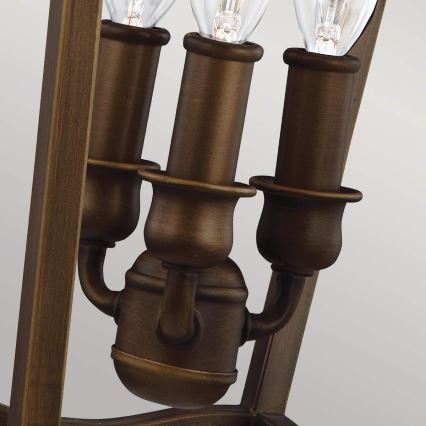 Feiss - Lámpara colgante con cadena YARMOUTH 3xE14/60W/230V