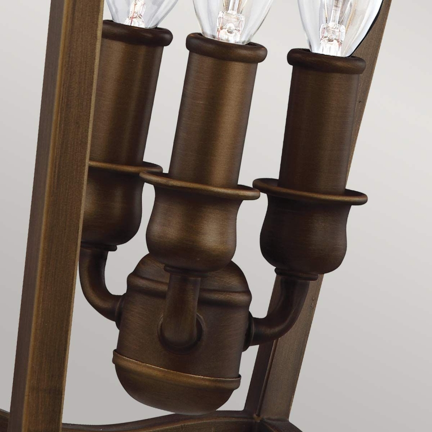 Feiss - Lámpara colgante con cadena YARMOUTH 3xE14/60W/230V