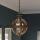 Feiss - Lámpara colgante con cadena ADAMS 3xE14/60W/230V bronce