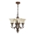 Feiss - Lámpara colgante con cadena DRAWING ROOM 4xE27/60W/230V