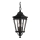Feiss - Lámpara de exterior colgante en cadena COTSWOLD LANE 2xE14/60W/230V IP23 negro