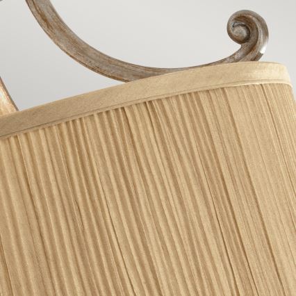 Feiss - Lámpara de techo ABBEY 3xE27/100W/230V beige