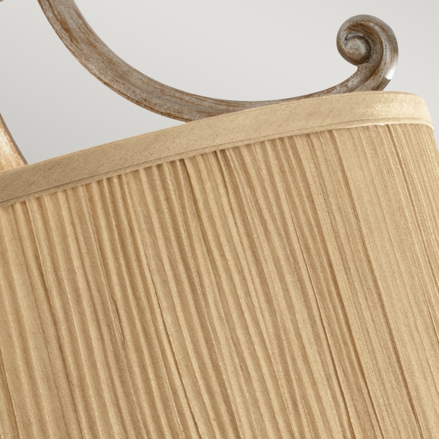 Feiss - Lámpara de techo ABBEY 3xE27/100W/230V beige