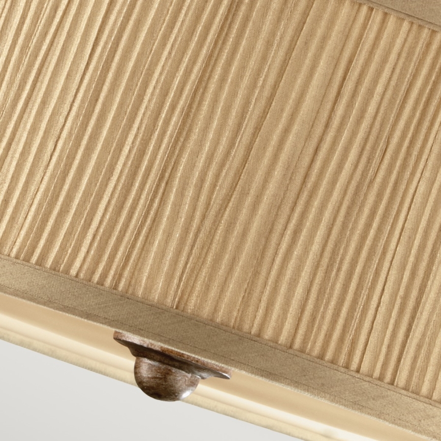 Feiss - Lámpara de techo ABBEY 3xE27/100W/230V beige