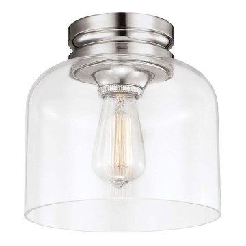 Feiss - Lámpara de techo HOUNSLOW 1xE27/60W/230V cromo brillante