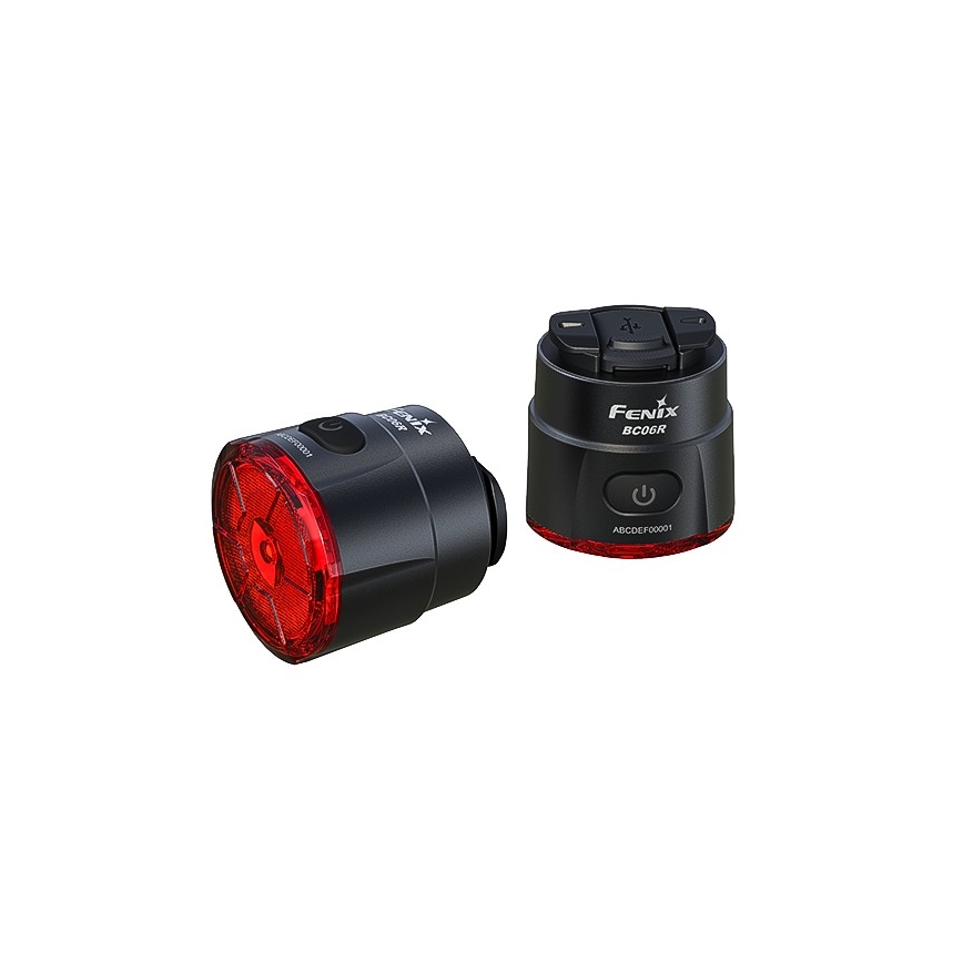 Fenix BC06R - LED Luz de bicicleta regulable y recargable LED/USB IP66 90 lm 24,5 h 560 mAh