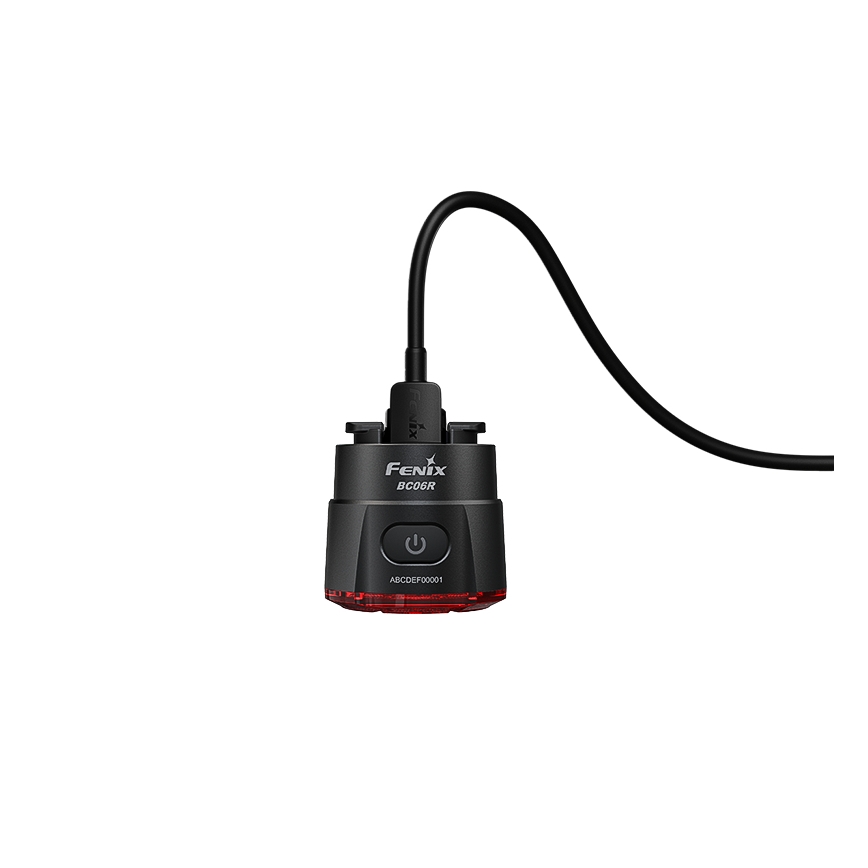 Fenix BC06R - LED Luz de bicicleta regulable y recargable LED/USB IP66 90 lm 24,5 h 560 mAh