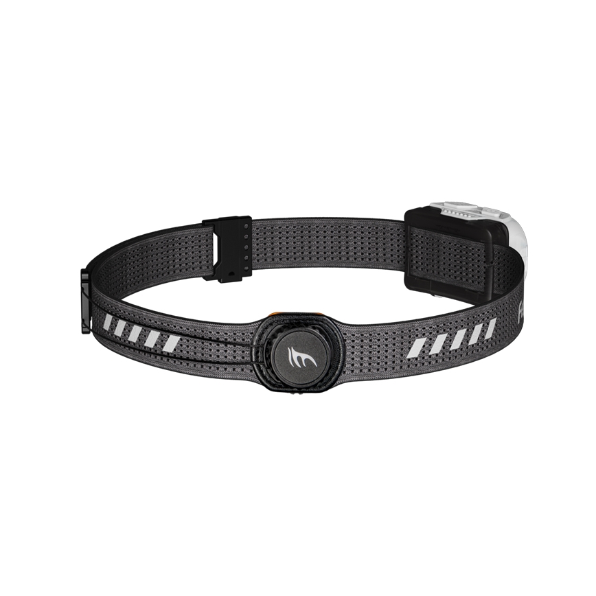Fenix HL18RTV20WHT - Linterna frontal LED recargable y regulable LED/USB IP66 800 brillante 160 h blanco/negro