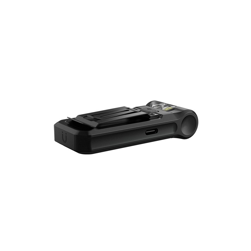 Fenix ​​SW05RREDBLC - Linterna LED recargable y regulable LED/USB IPX6 150 lm 49 h 700 mAh negro