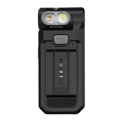 Fenix ​​SW05RUVBLC - Linterna LED recargable y regulable LED/USB IPX6 150 lm 49 h 700 mAh negro