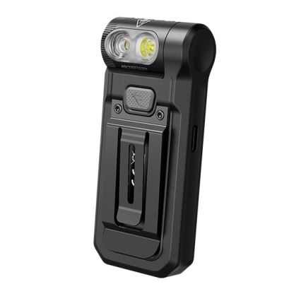 Fenix ​​SW05RUVBLC - Linterna LED recargable y regulable LED/USB IPX6 150 lm 49 h 700 mAh negro