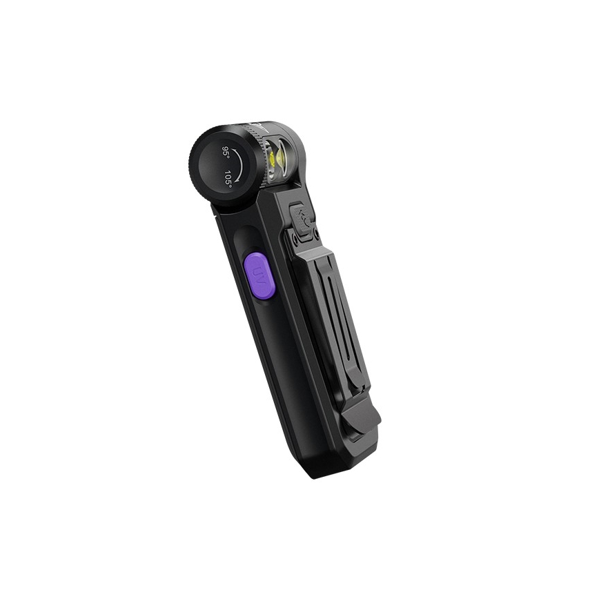 Fenix ​​SW05RUVBLC - Linterna LED recargable y regulable LED/USB IPX6 150 lm 49 h 700 mAh negro