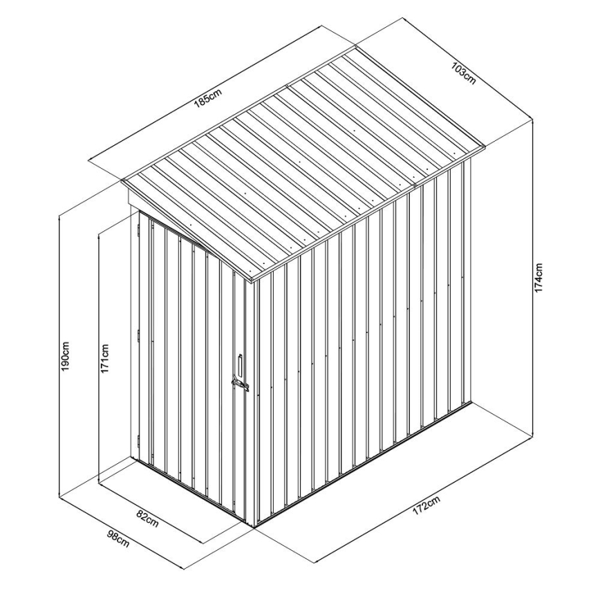 Fieldmann - Caseta de jardín