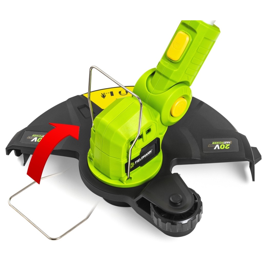 Fieldmann - Cortacésped de hilo sin cable 20V